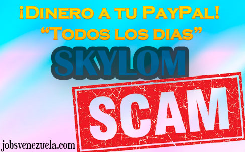 Skylom es una estafa, un fraude