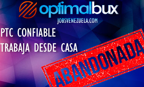 descartada Optimalbux abandonada Jobs Venezuela