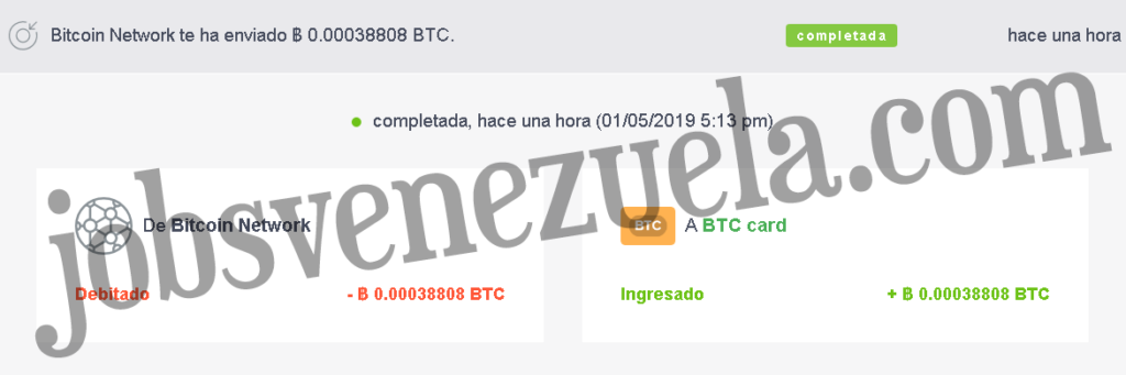 ClixCoin Prueba de pago enero 2019