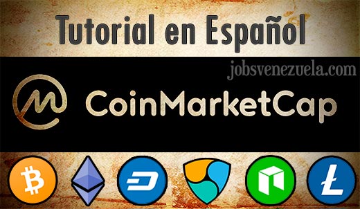 Coinmarketcap tutorial Jobs Venezuela