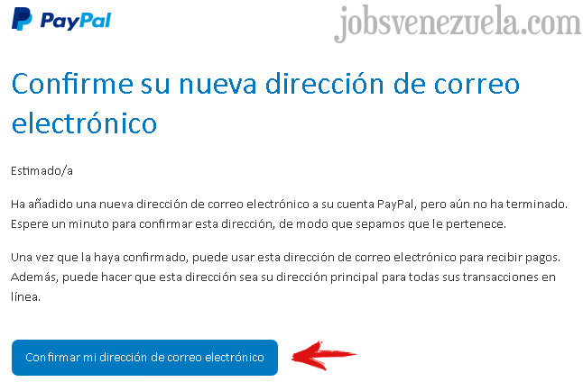 Poner un correo distinto en PayPal