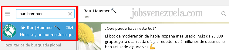 Telegram Ban|Hammer