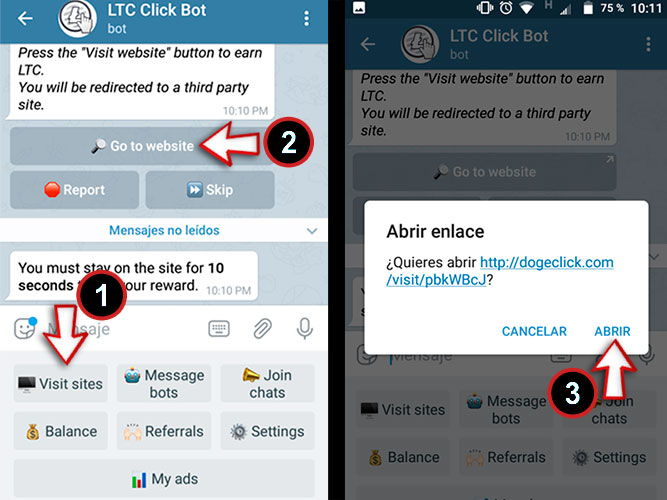 Ganar Litecoin gratis con telegram