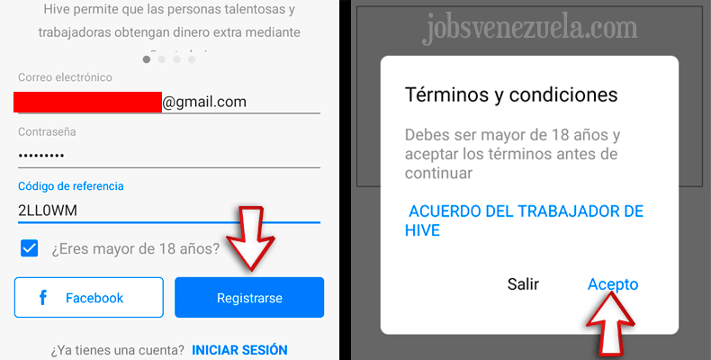 Usar Hive Micro en android