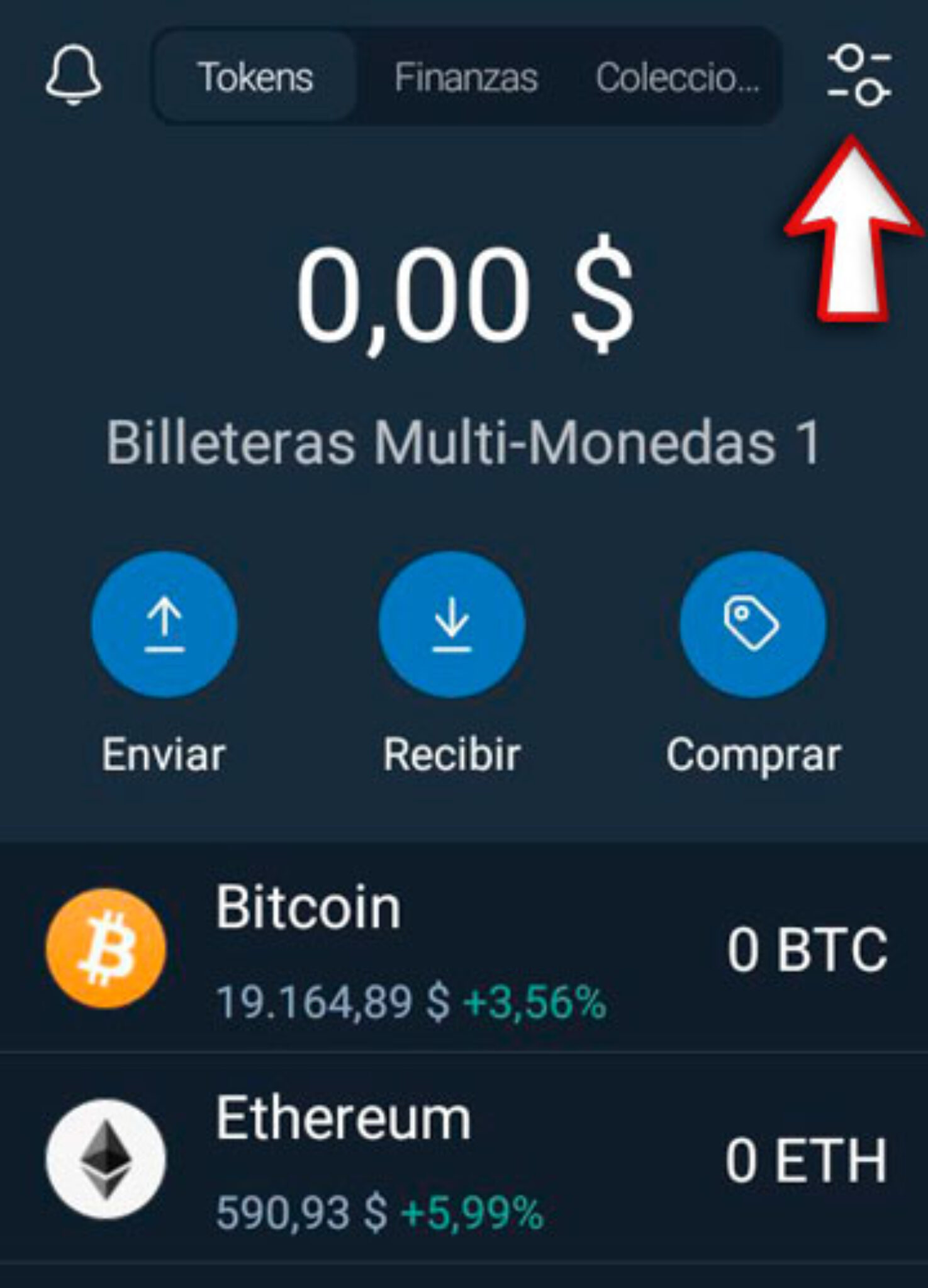 enviar rtn para trust wallet