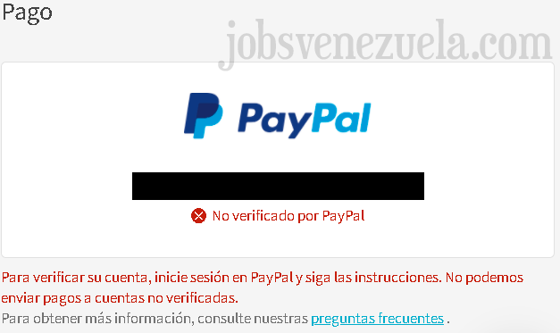 Error al cobrar con PayPal solucionado