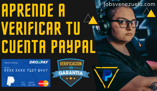 Verificar una cuenta PayPal en Venezuela
