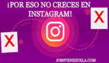 Los 7 errores que debes evitar en Instagram