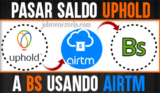 ¿Cómo RETIRAR DINERO de Uphold a Bolívares con AIRTM?