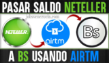 ¿Cómo pasar de Neteller a Bolívares con AirTM?